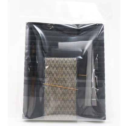Fabric "Tatami Seat Bag for Handicraft Black TS-2" Panami Panami Takagi fiber