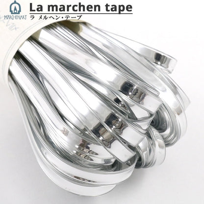 手工艺胶带“ Lamel Hen Tape 5mm 30m银” Marchenart Fairy Art