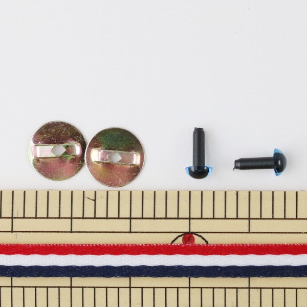 手芸 目 パーツ 『あみぐるみEYE クリスタルアイ 4.5mm クリスタルブルー』 Hamanaka ハマナカ