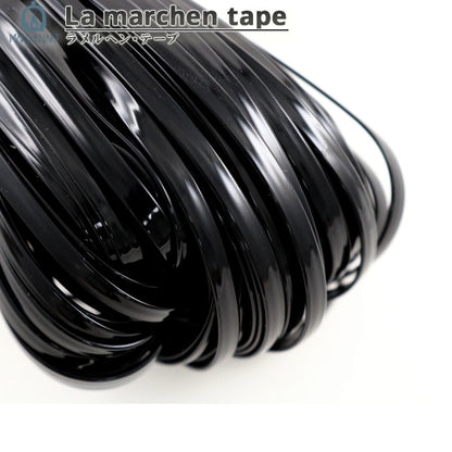 手工艺胶带“ Lamel Hen Tape 3mm 50m搪瓷黑色” Marchenart Fairy Art