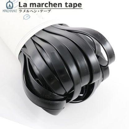 手工艺胶带“ Lamelhen Tape 5mm 30m Matte Black” Marchenart Fairy Tale Tale Art
