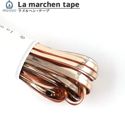 手工艺胶带“ Lamel Hen Tape 5mm 30m香槟金” Marchenart Fairy Art