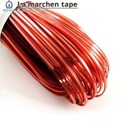 手工艺胶带“ Lamel Hen Tape 1.5mm 60m红色” Marchenart Fairy Art