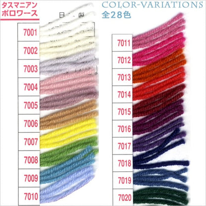 秋冬纱线 “滑雪塔斯马尼亚polwarth 7015”滑雪滑雪纱