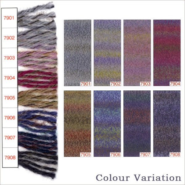 秋冬纱线 “ Dia Roma 7904颜色” DIAMOND KNITTING YARN