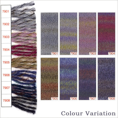 秋冬纱线 “ Dia Roma 7904颜色” DIAMOND KNITTING YARN
