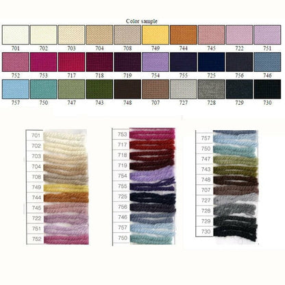 秋冬纱线 dia tasmanian merino（diamatas manian merino）702（象牙）702（象牙）颜色 DIAMOND KNITTING YARN