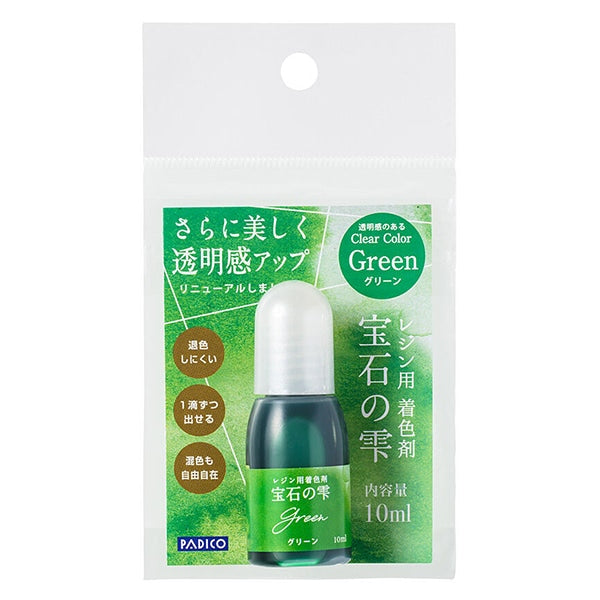 树脂专用着色剂“珠宝滴”绿色” PADICO PAJICO