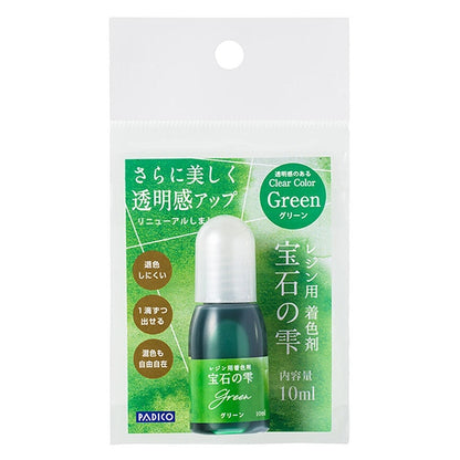 树脂专用着色剂“珠宝滴”绿色” PADICO PAJICO