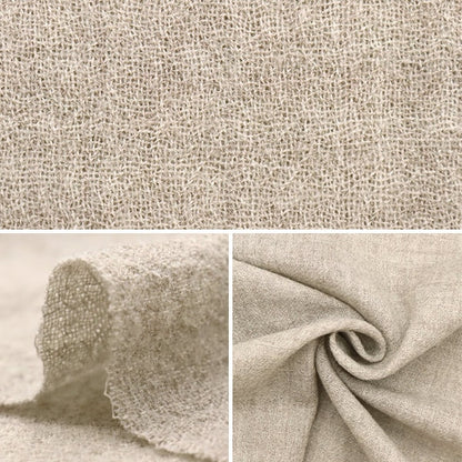 [From quantity 5] Fabric "Wool Gauze Top Beige 68010-2"