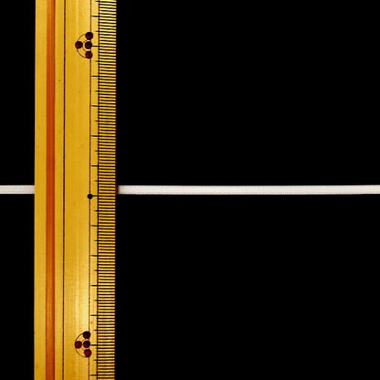 リボン 『両面サテンリボン 幅3mm×約10m巻 アイボリー』
