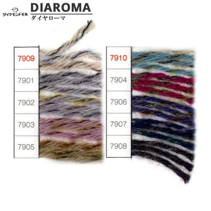 秋冬纱线 “ Dia Roma 7909颜色” DIAMOND KNITTING YARN