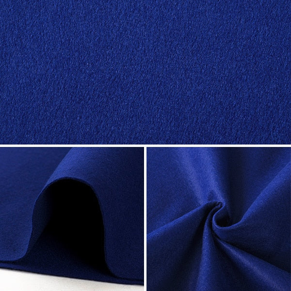 [From quantity 5] Fabric "Washable felt YS-146 Navy"