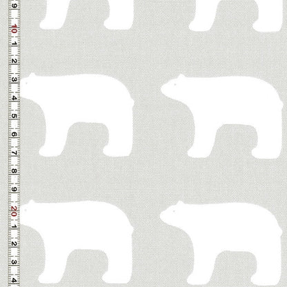 [From quantity 5] Fabric "Kippis (Kippis) Oxford Polar bear BPO-06B]