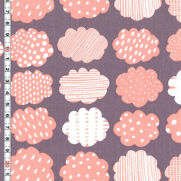 [From quantity 5] Fabric "Kippis (Kippis) SheetingFabric Clouds B KPS-11b sometimes sunny