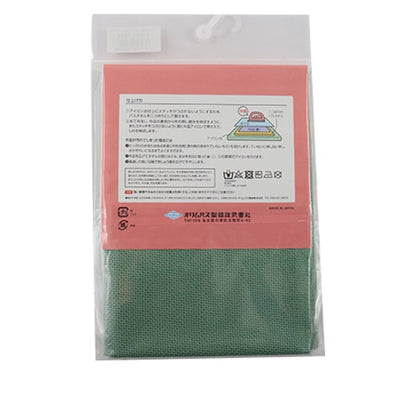 刺绣布 “对于Kogin刺伤 剪布 第1100号国会18 Count 70软绿色（1040）] Olympus
