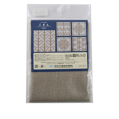 刺绣布 “对于Kogin刺伤 剪布 No.3500 Linenx Cross 20 Count 80 Eyes Sand Beige（1001）] Olympus