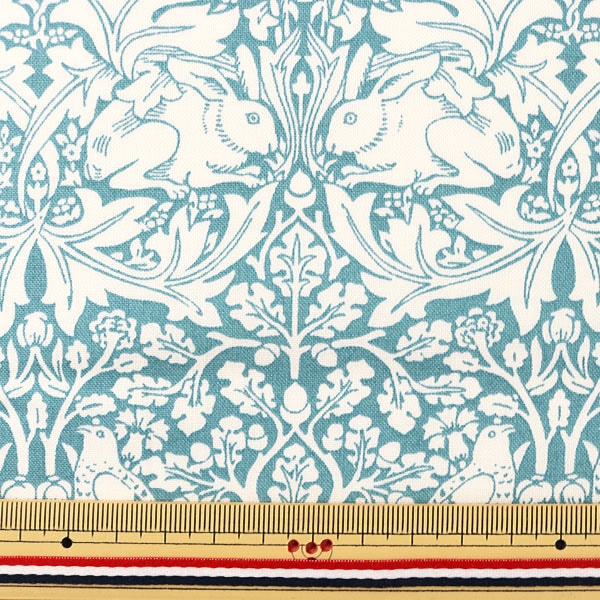 [來自數量5] 織物 “ Moda Fabrics William Morris William Morris Brother Rabbit 8211-24”