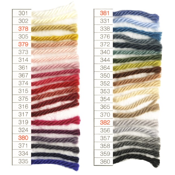 秋冬纱线 “烟山380颜色” DIAMOND KNITTING YARN