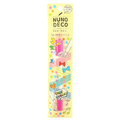 标记笔“ nuno deco pen -dot-（nuno deco pendot）粉色15-351” kawaguchi kawaguchi