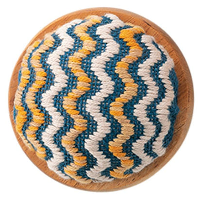 Embroidery kit "Kogin 89 Wood Bowl Wave pattern" Olympus