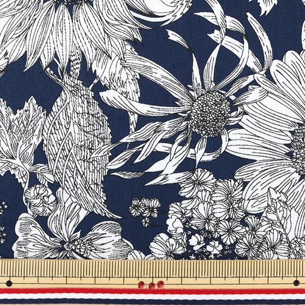 [From quantity 5] Fabric "Liberty Liberty Print Tana lawn Swim Dancelair 5672151S-ZE] Liberty Japan