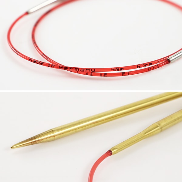 編織針 “ addi競賽圓針金40厘米針尺寸3.25mm] addi adi
