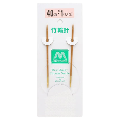 編織針 “硬竹圓針 40厘米1] Mansell Mansel