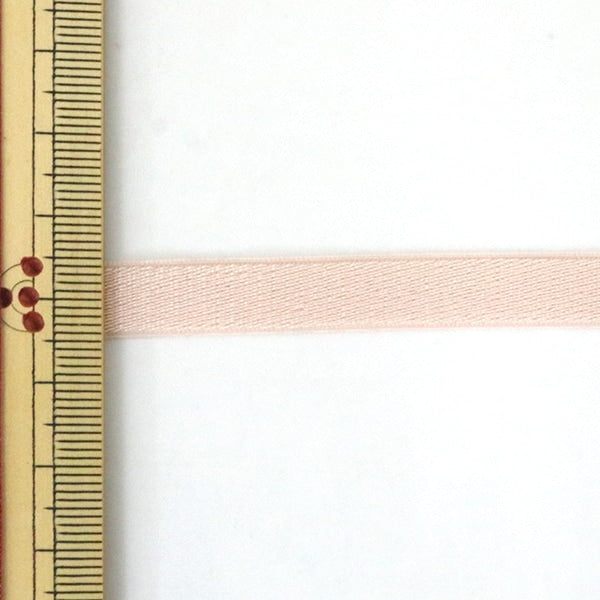 [From quantity 5] Ribbon "Stretch satinRibbon 9mm width 91 color] mokuba wood horse