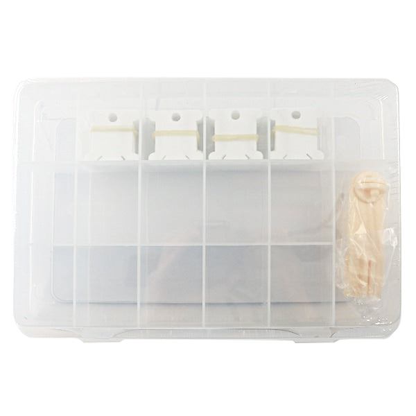 Storage case "Embroidery thread arrangement case with handle"