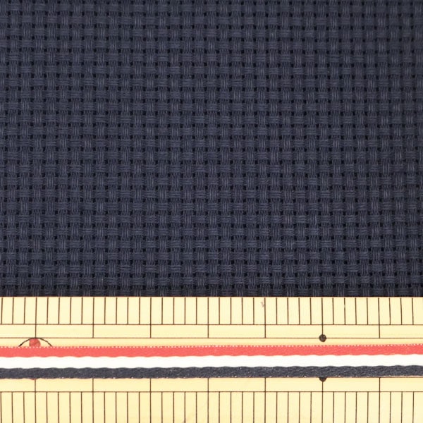 刺绣布 “普里剪布 Java Cross 45（Fine）11 Count 45 Mark Blue 23800-4] Lecien Lecien Cosmo Cosmo