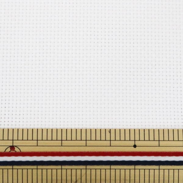 刺绣布 “普里剪布 Java Cross 65 16 Count 65 White 265100-11] Lecien Lecien Cosmo Cosmo