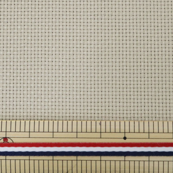Embroidery Fabric "PuriCut Cloth Java Cross 65 16 Counts 65 Nouble Gray 265100-54] Lecien Lecien COSMO Cosmo