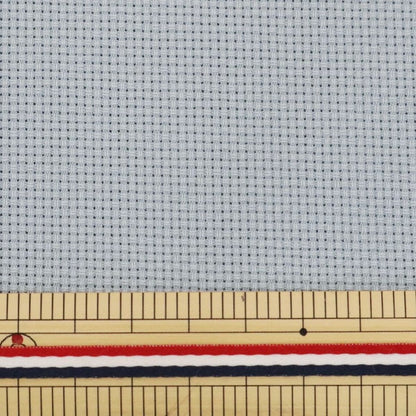 Embroidery Fabric "PuriCut Cloth Java Cross 65 16 Counts 65 Meries Frozen Blue 265100-89] LECIEN Lecien COSMO Cosmo