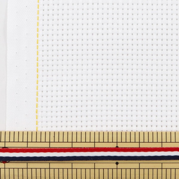 [来自数量1] 刺绣布 “ No.3800 Java Cross 45（Fine）11 Count 45 White 3811-9” Lecien Lecien Cosmo Cosmo