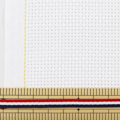 [来自数量1] 刺绣布 “ No.3800 Java Cross 45（Fine）11 Count 45 White 3811-9” Lecien Lecien Cosmo Cosmo
