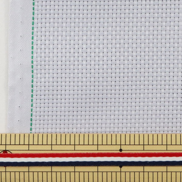 [来自数量1] 刺绣布 “ No.3900 Java Cross 55 14 Count 55 Silver Gray 3931-9” Lecien Lecien Cosmo Cosmo