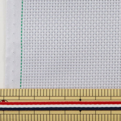 [来自数量1] 刺绣布 “ No.3900 Java Cross 55 14 Count 55 Silver Gray 3931-9” Lecien Lecien Cosmo Cosmo