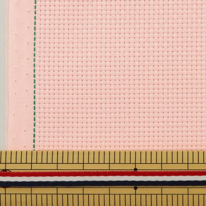 [来自数量1] 刺绣布 “ No.3900 Java Cross 55 14 Count 55 Pink 3933-9” Lecien Lecien Cosmo Cosmo