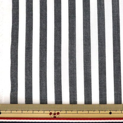 [From quantity 5] Fabric "Dyeing Stripe Daikoku Co-STL-BK"