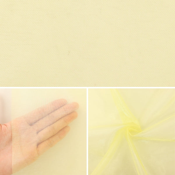 [来自数量5] 织物 “ Spark Organdy 6000T-11”