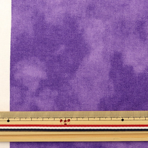 [From quantity 5] Fabric "Mura dyed print blue purple 87422-1-19"