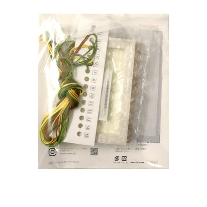 Embroidery kit "Kazuko Aoki 12 months plant notebook sunflower 542008" Lecien Lecien COSMO Cosmo