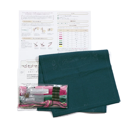 Embroidery kit "French embroidery kit kit kit flower language pouch tulip 9090" Olympus