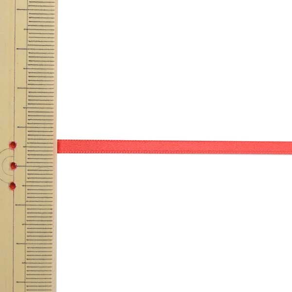 [From quantity 5] Ribbon "Polyester double -sided satinRibbon #3030 Width about 4mm 22 color]