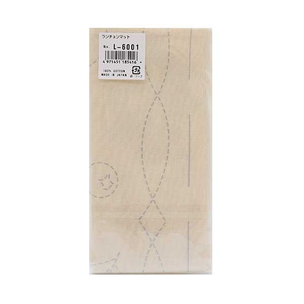 Embroidery Fabric 『Sashiko Lunchon mat cloth pack fruit generation L-6001] Olympus