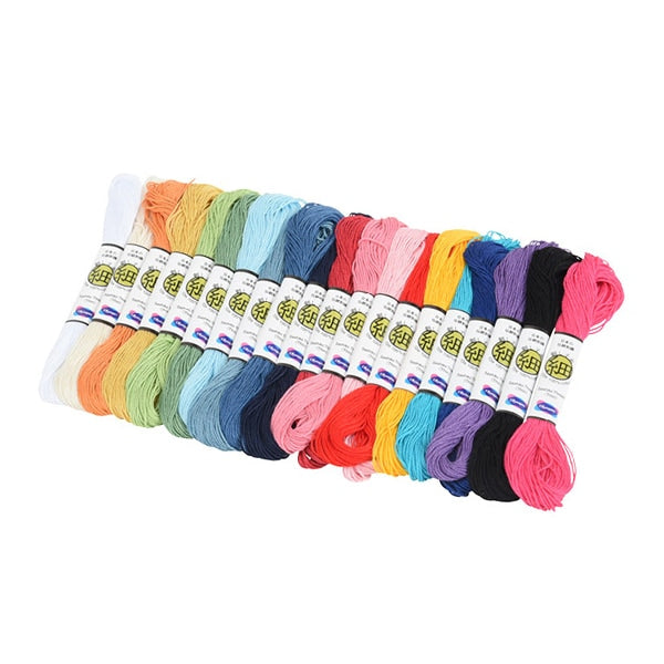 Embroidery thread "SashikoSnow mini collection 223] Olympus