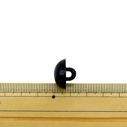 手工藝品零件“ C Eyes Type Black 18mm 4塊，帶4件半獨立按鈕18mm B1-JA（A15）”