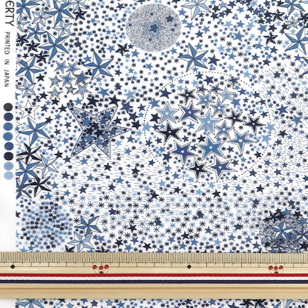[From quantity 5] Fabric "Liberty Liberty Print 60/2 Tenjiku Adelaja 3631256-LDK" Liberty Japan