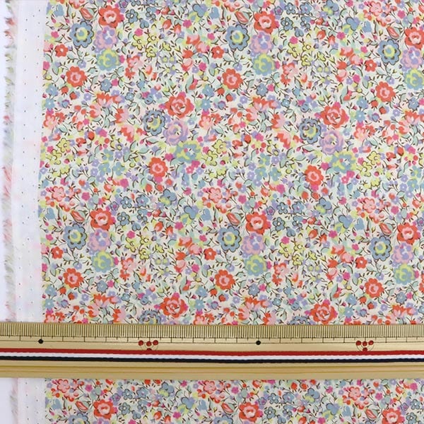 [From quantity 5] Fabric "Liberty Liberty Print Tana lawn Emma and Georgina 3631251-LLE] Liberty Japan
